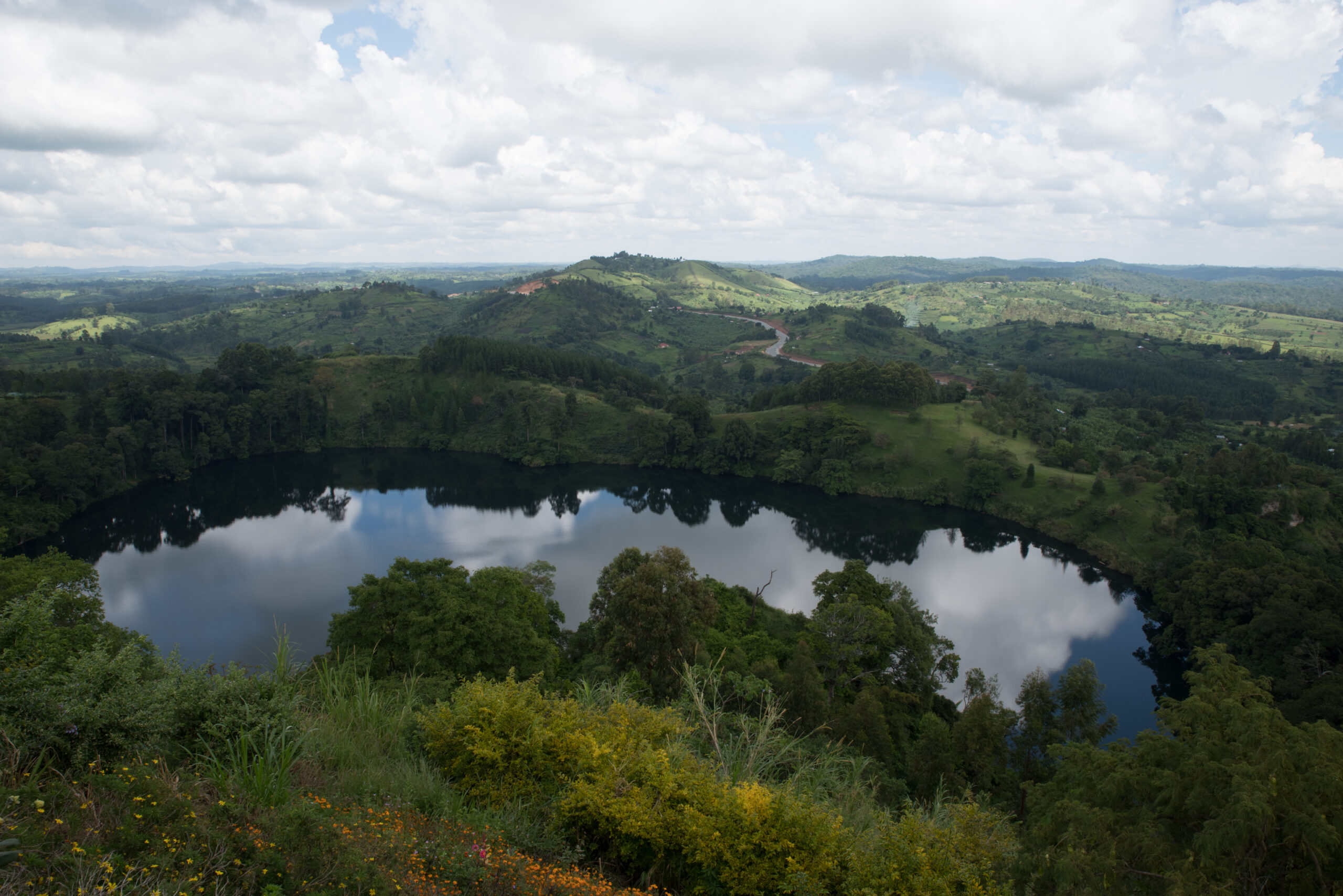 Kasese nach den Unruhen und die Crater Lakes
