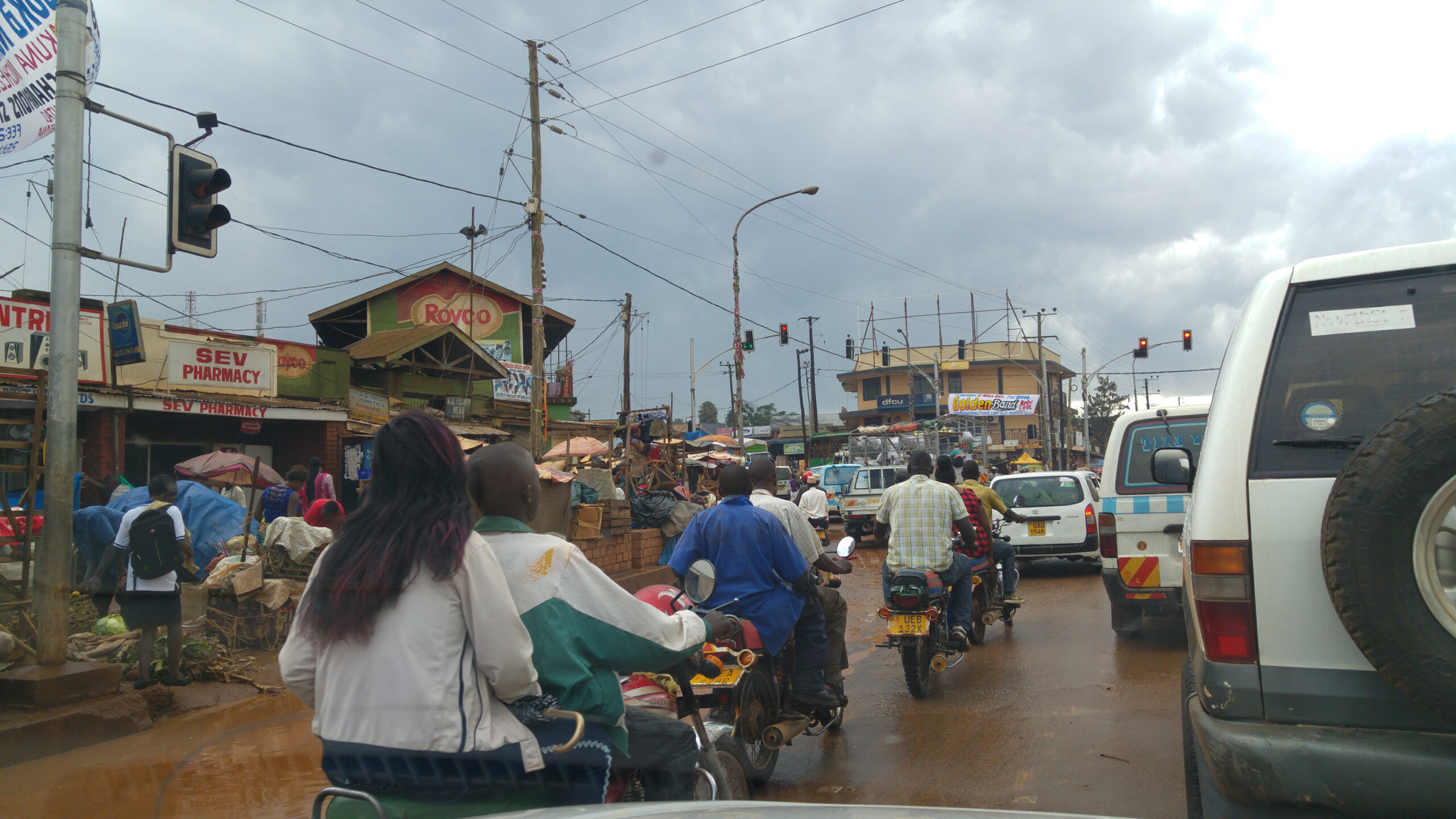 Die Straßen von Kampala